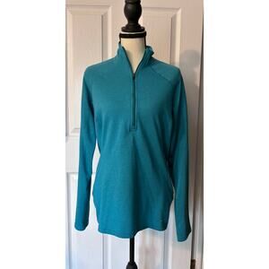 Patagonia Capilene Zip Neck Base Layer Women's Medium Teal